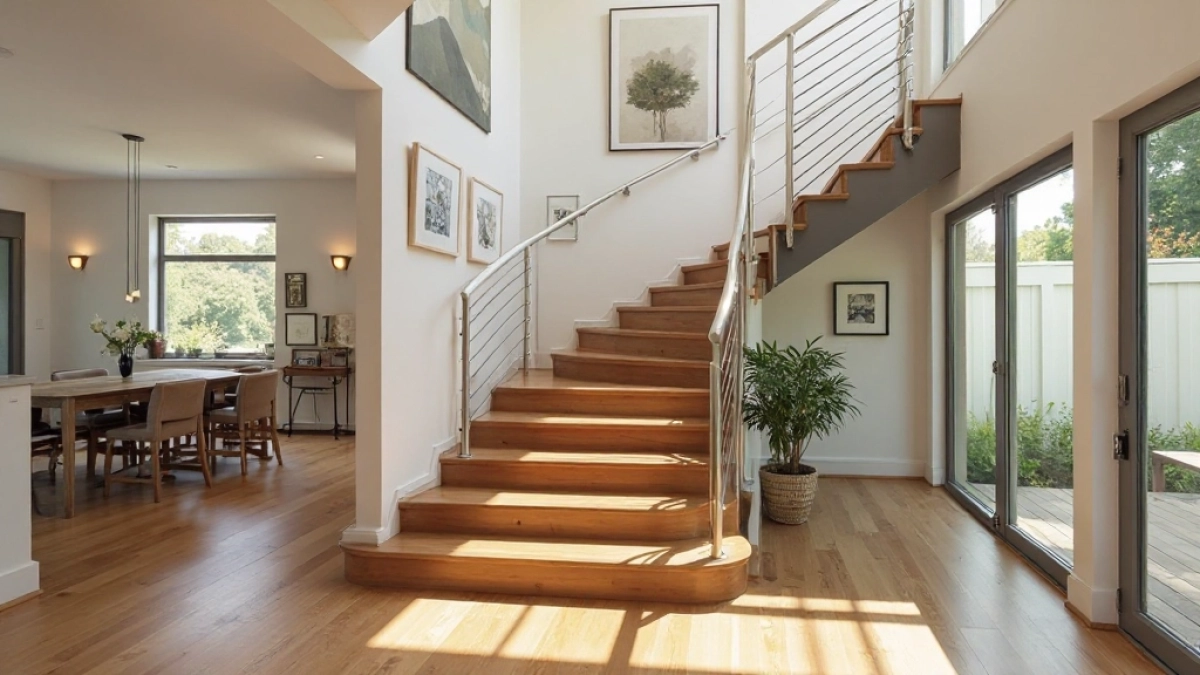 Wykończenie schodów wewnętrznych