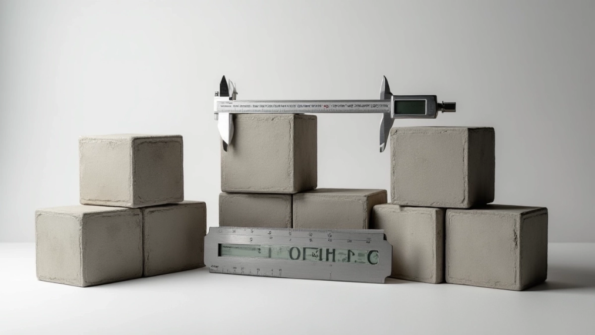 Wymiary bloczków betonowych