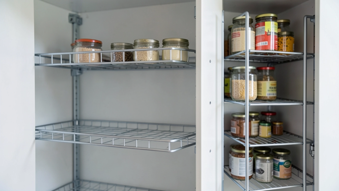 Wymiary regałów metalowych do spiżarni