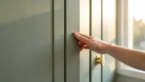 drzwi do spiżarni na klik