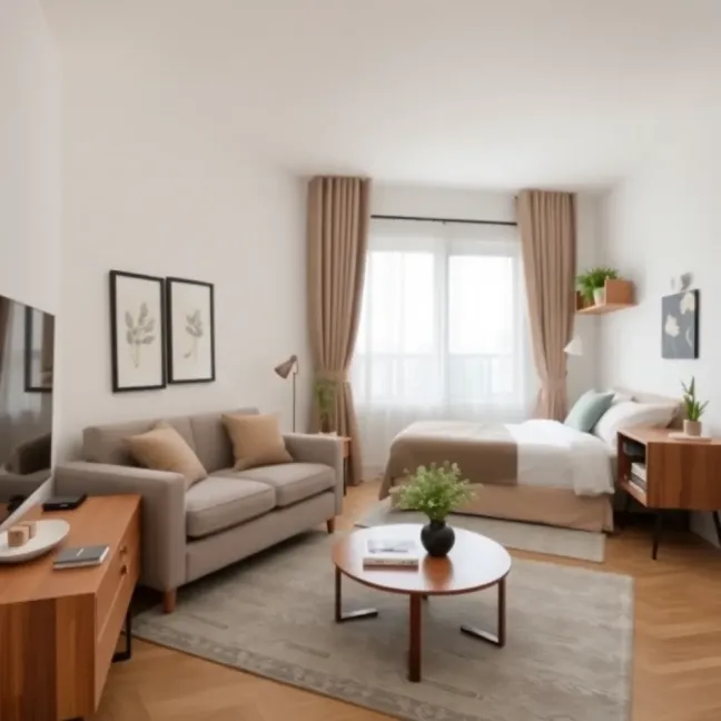 Jak pogodzić salon z sypialnią