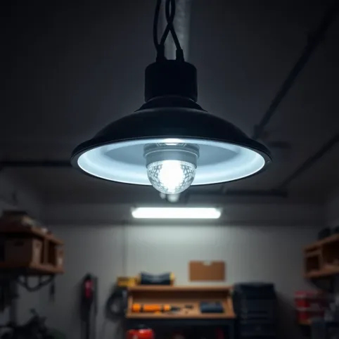 Lampa do garażu