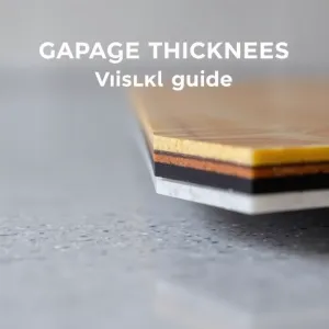Żywica do garażu grubość
