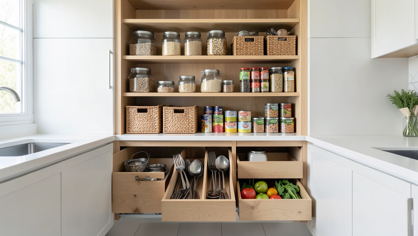 Zabudowa spiżarni na wymiar